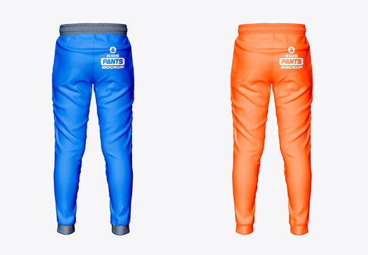 Kids Pants Mockup