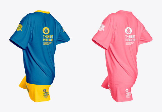 Women's Oversize T-Shirt with Shorts