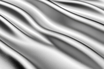 Abstract wavy silver texture