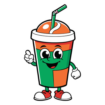 Download Eleven Slurpee Vector Art Illustration Eps File For Design.