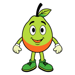Download Guava Vector Art Illustration Eps File For Design.