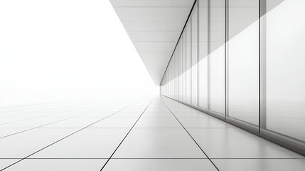 Fototapeta premium Elegant minimalist design with clean lines, ideal for a professional business PowerPoint background in a light color palette to enhance presentation aesthetics.