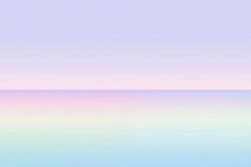 Obraz premium Pastel gradient sky and sea