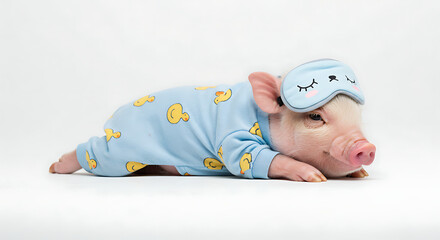 Piglet in Pajamas