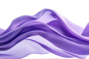 Fototapeta premium Floating purple fabric texture