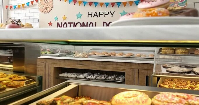 lots of donuts for national donut day