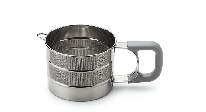 Stainless steel flour sifter