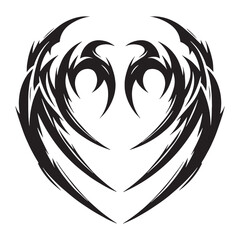 Stylized Claws silhouette, clean edges and raw motion – Claws illustration – Minimalist Claws vector – Weapon silhouette

