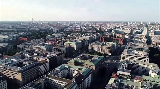 Berlin Drone Shot | TV Tower & City Center Aerial View