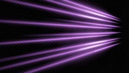 Warm purple rays expanding from a single source on dark background. Suitable for theater lights, award stage, or cinematic transitions.