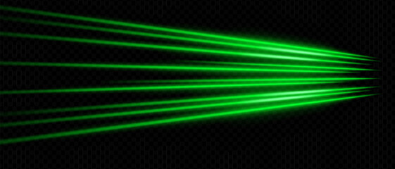Soft green rays spreading across black background. Used for elegant lighting effects, stage design, or visual transitions.