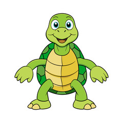 Fototapeta premium Download Tortoise Vector Art Illustration Eps File For Design.