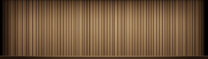 Naklejka premium Beige stage backdrop with vertical lines