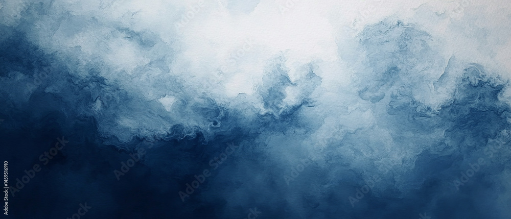 Poster blue azure abstract watercolor background for textures backgrounds and web banners design. abstract 
