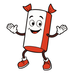 Download Tootsie Rolls Food Vector Art Illustration Eps File For Design.