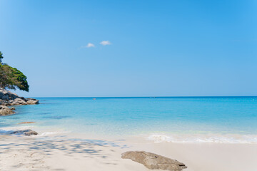 tropical beach in thailand