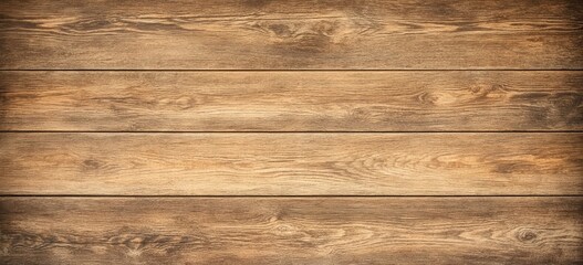 Naklejka premium Natural wood planks, horizontal grain, light brown tones