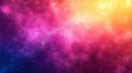 Obraz premium Colorful space nebula