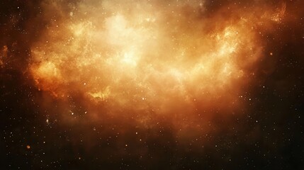 Cosmic nebula, fiery clouds of space (1)