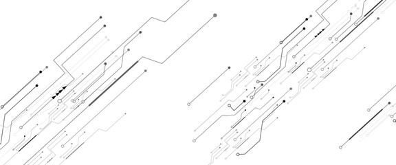 Transparent PNG available
Abstract grey circuit line technology