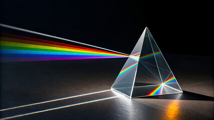 Light Through a Prism.