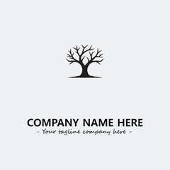 Obraz premium Tree Silhouette Logo Company Design Illustration Vector Graphic Image