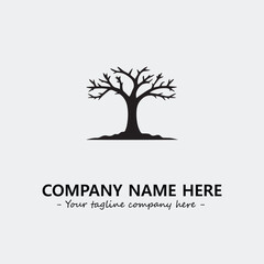 Obraz premium Tree Silhouette Logo Company Design Illustration Vector Graphic Image