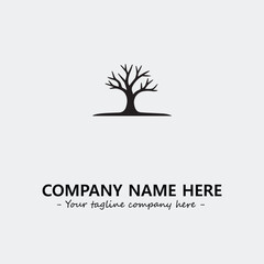 Obraz premium Tree Silhouette Logo Company Design Illustration Vector Graphic Image