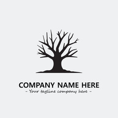 Obraz premium Tree Silhouette Logo Company Design Illustration Vector Graphic Image