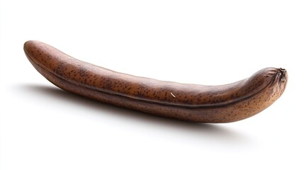 Ornate wooden banana-shaped object