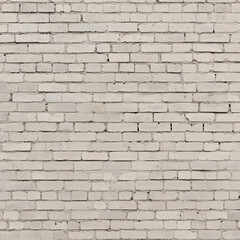 Obraz premium A seamless texture of an old white brick wall creates a rustic architectural surface detail.