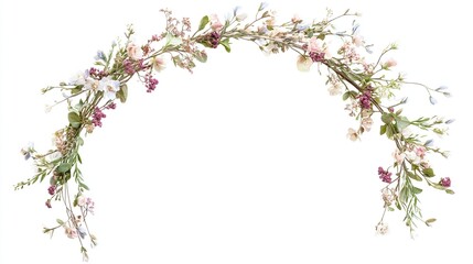 Obraz premium Floral archway design