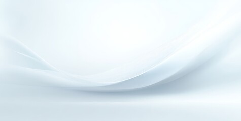 Abstract White and Gray Gradient Background