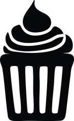 trash can icon vector