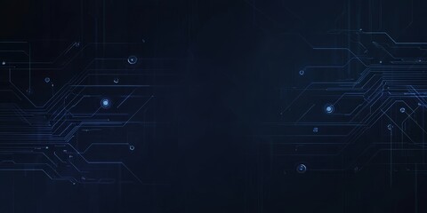 Obraz premium Abstract Digital Circuit Board Background