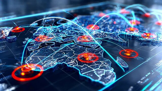 Military forces utilize holographic technology to enhance strategic operations in Europe - Powered by Adobe