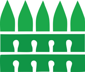 Code snippet
Vector illustration set of green tree silhouettes
