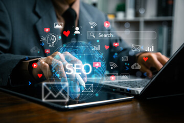 Data Search Technology Search Engine Optimization.   Marketing ranking traffic website, SEO search...