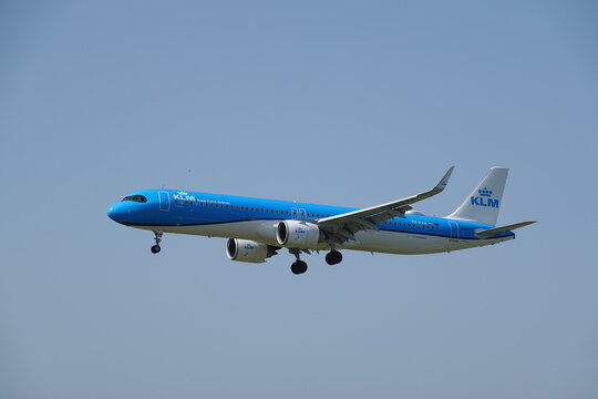 klm a321 vue cot&eacute;