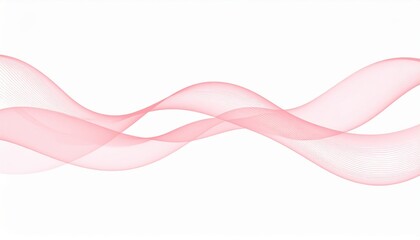 Dynamic flowing waves abstract design digital art minimalist environment close-up view visual concept for modern aesthetics