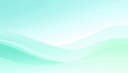 Gentle wave patterns abstract seascape digital art calm environment soft color palette