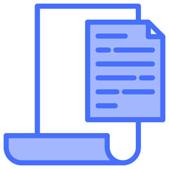 Obraz premium Paper Icon