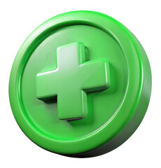 Fototapeta premium Cross Mark 3D Icon – Red Cancel or Error Symbol for User Interface, Notifications, and Digital Design