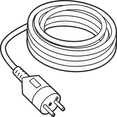 electric plug vector illustration