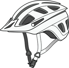 Fototapeta premium vector illustration of a motorcycle