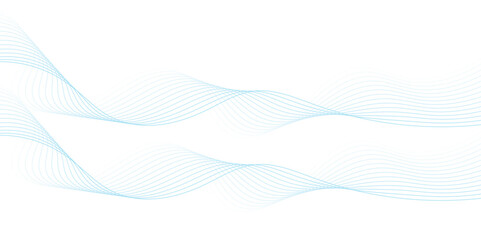  Abstract wave line for banner, wallpaper background with wave design.Abstract background with business lines.Dynamic flowing wave lines design element. Futuristic technology and sound wave pattern