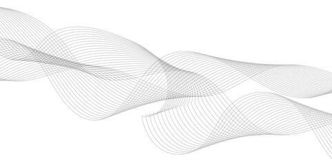  Abstract wave line for banner, wallpaper background with wave design.Abstract background with business lines.Dynamic flowing wave lines design element. Futuristic technology and sound wave pattern