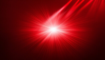 red light is shining on a red background the light is bright and intense creating a sense of energy and excitement