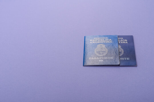 Argentine passport for travelling, flying and doing business. Argentina document