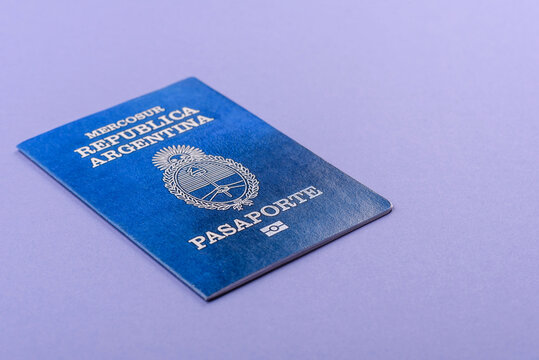 Argentine passport for travelling, flying and doing business. Argentina document